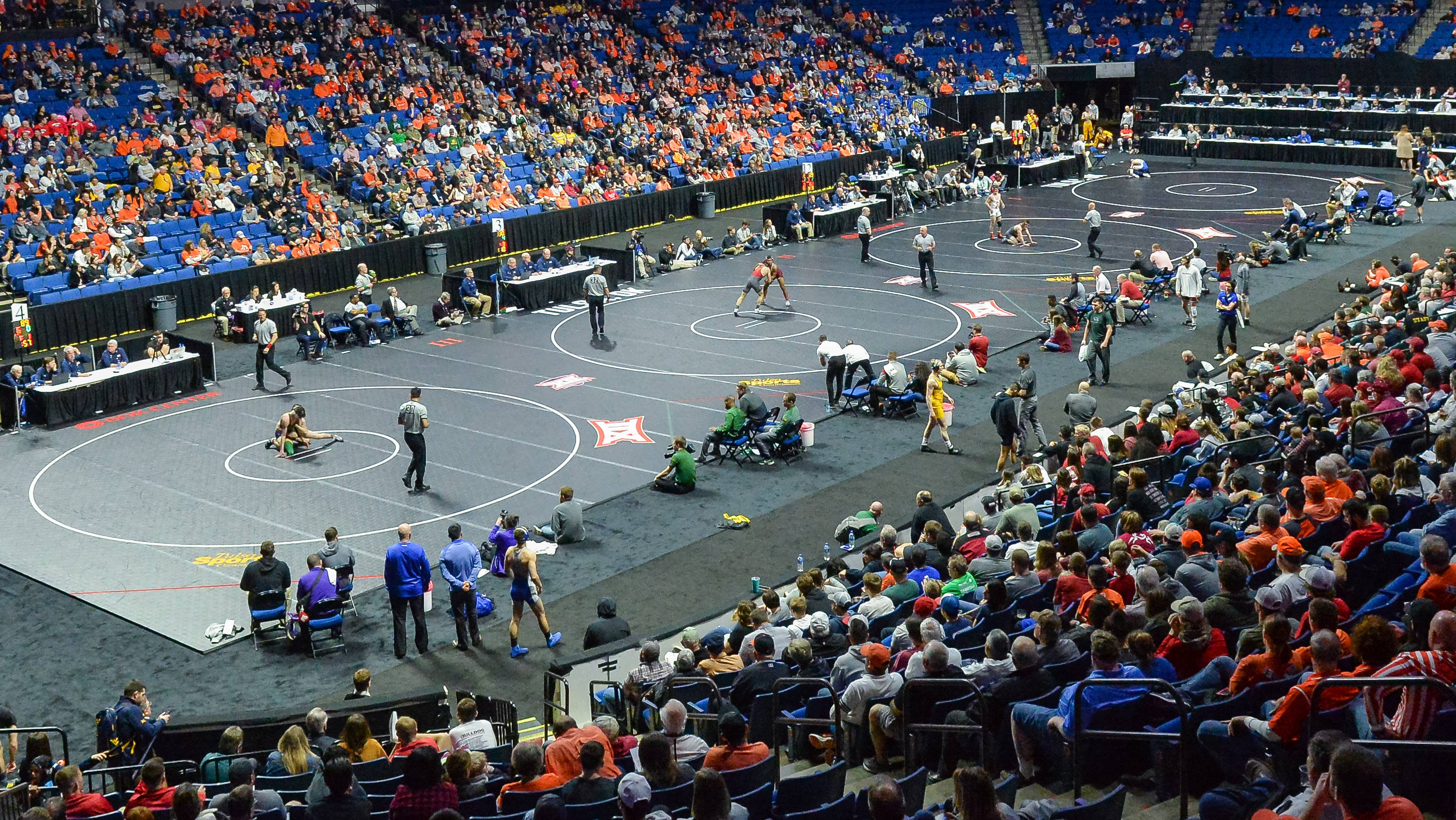 Six Big 12 Wrestling Programs Rank Top25 in Attendance Big 12 Conference