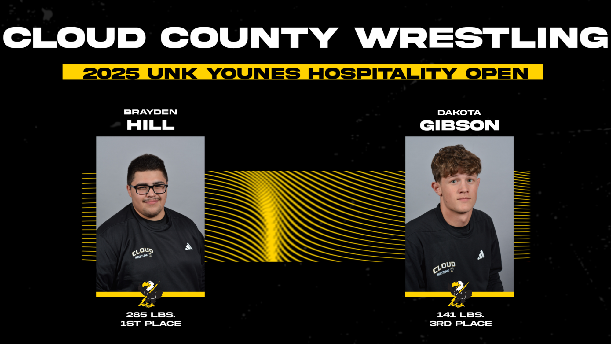 Two Wrestlers Place at 2025 Younes Hospitality Open