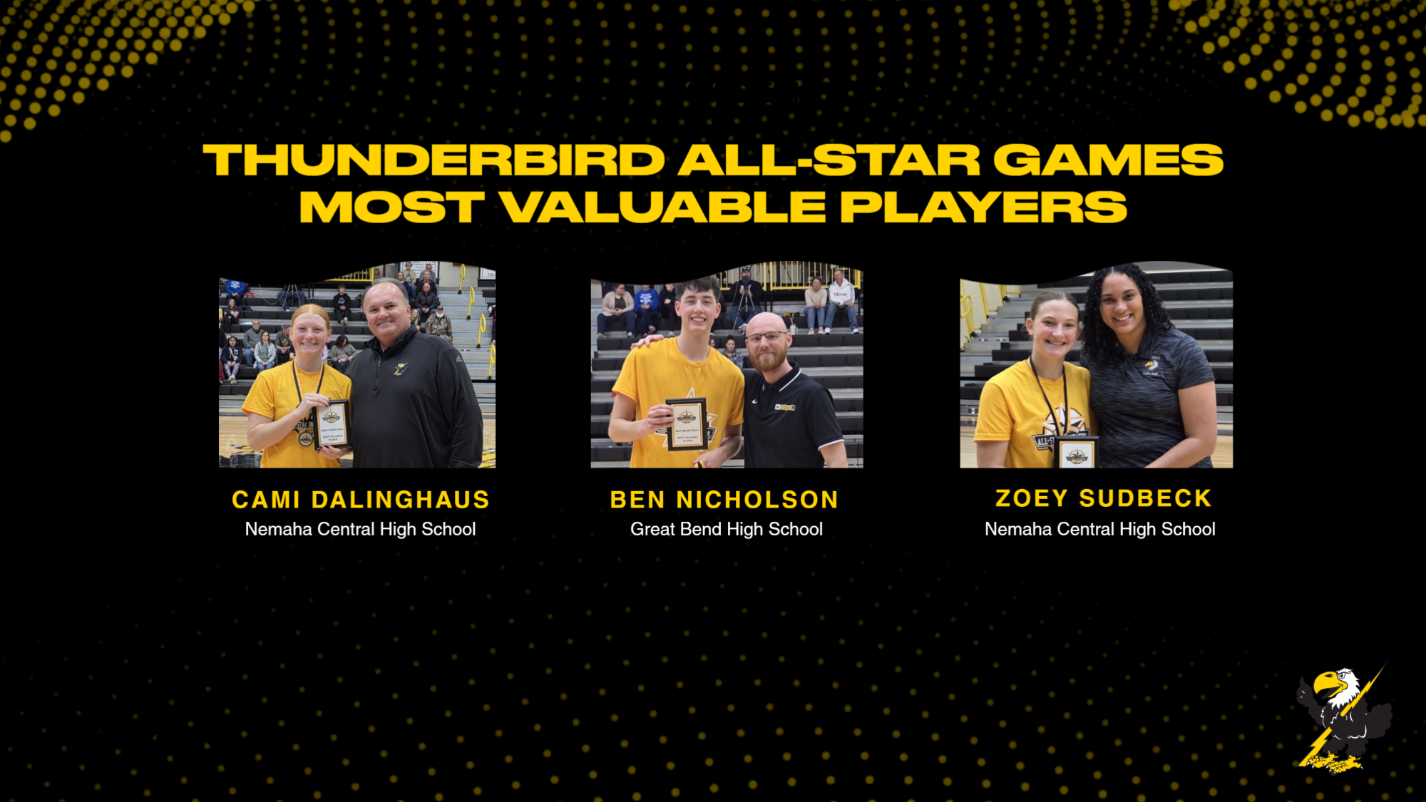 2025 Thunderbird All Star Games Most Valuable Players