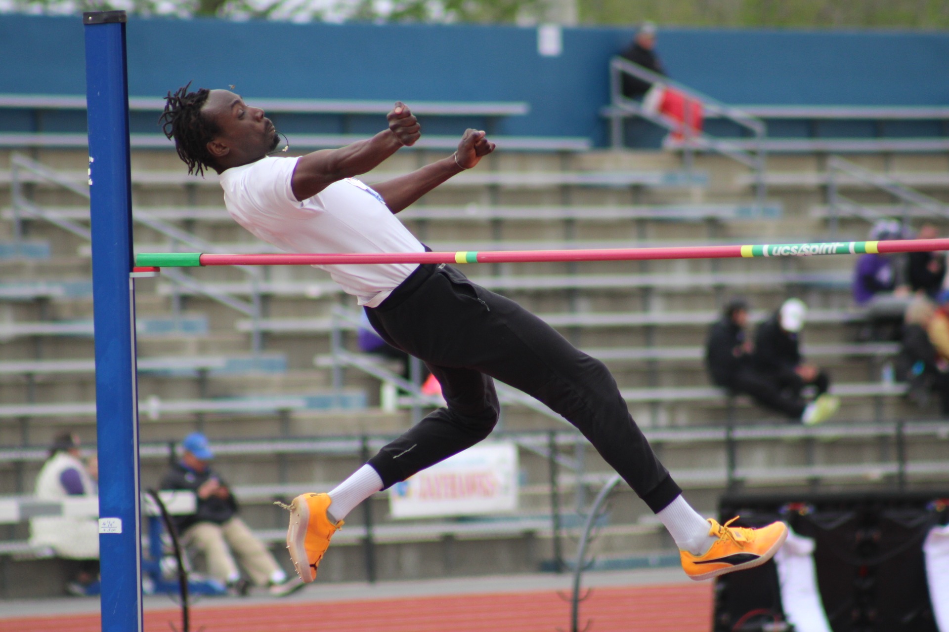 Mory Diop at 2025 Kansas Relays