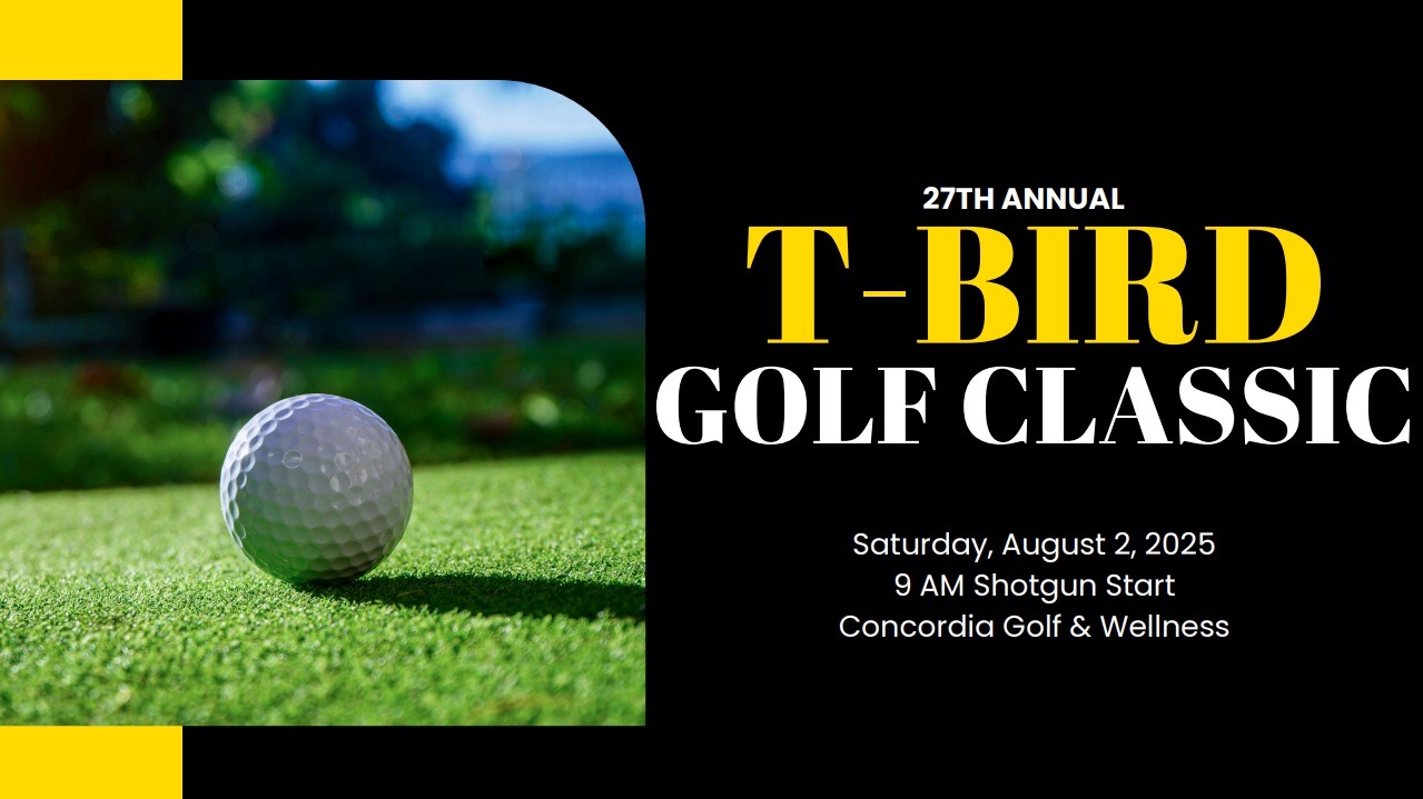 27th Annual T-Bird Golf Classic on Saturday, August 2, 2025