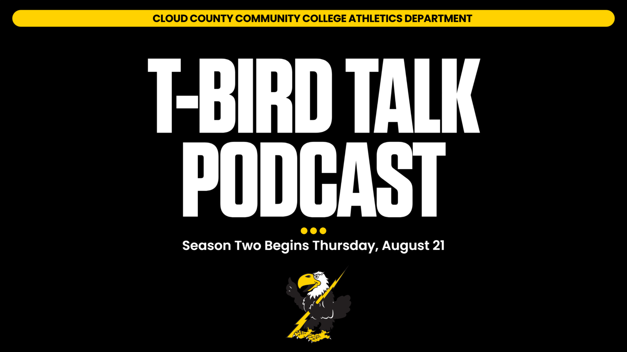 T-Bird Talk Podcast - Season Two Begins Thursday, August 21, 2025