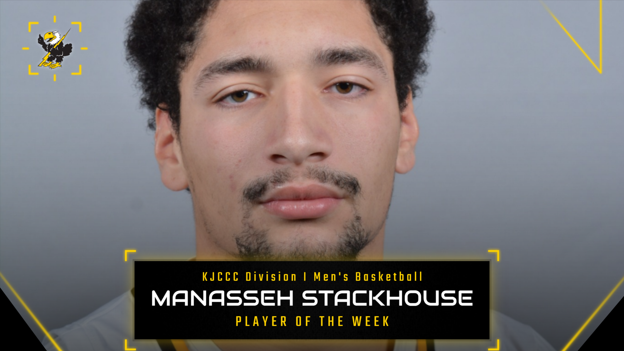 Manasseh Stackhouse - KJCCC Division I Men's Basketball Player of the Week
