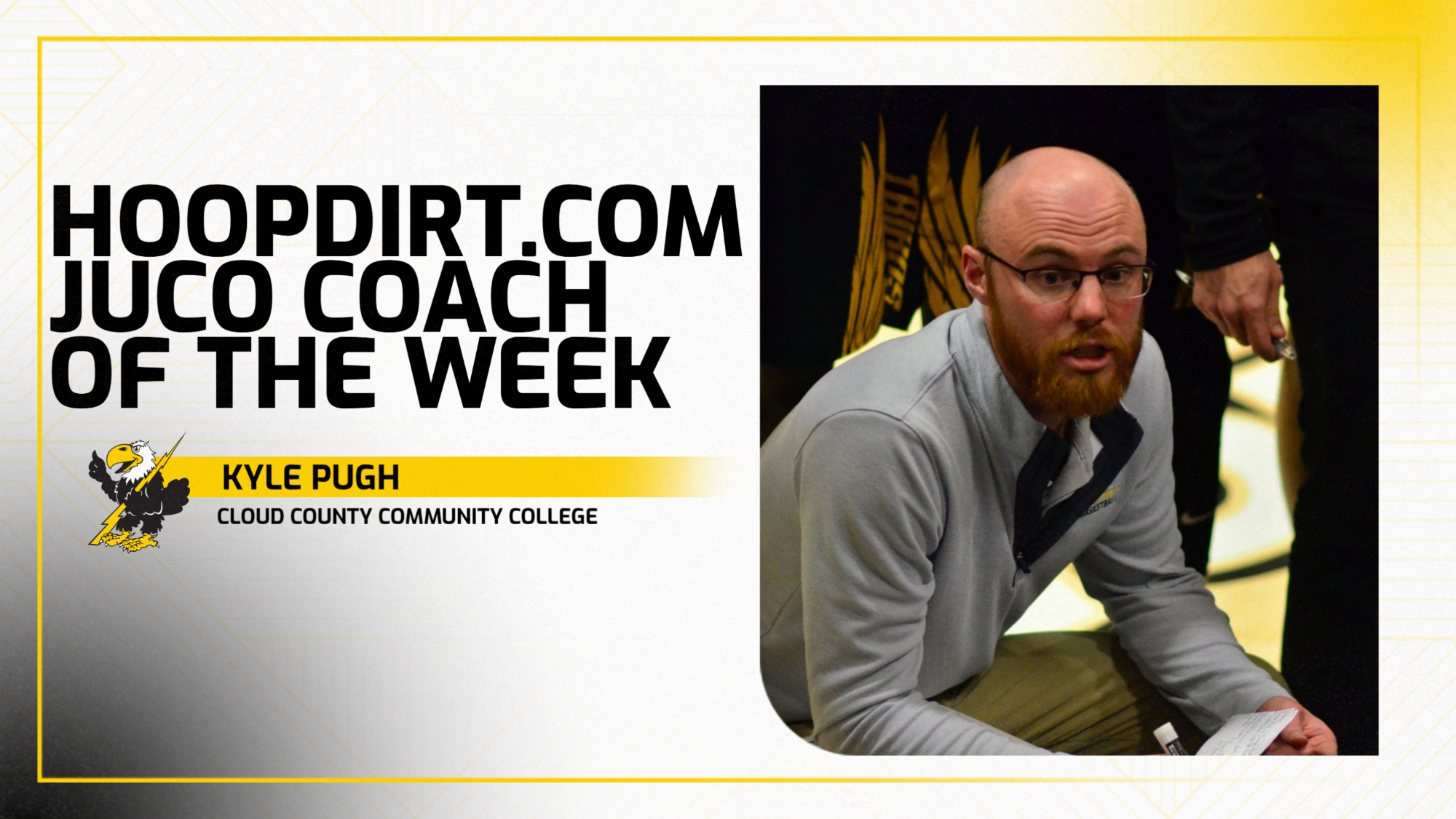 Kyle Pugh - HoopDirt.com JUCO Coach of the Week