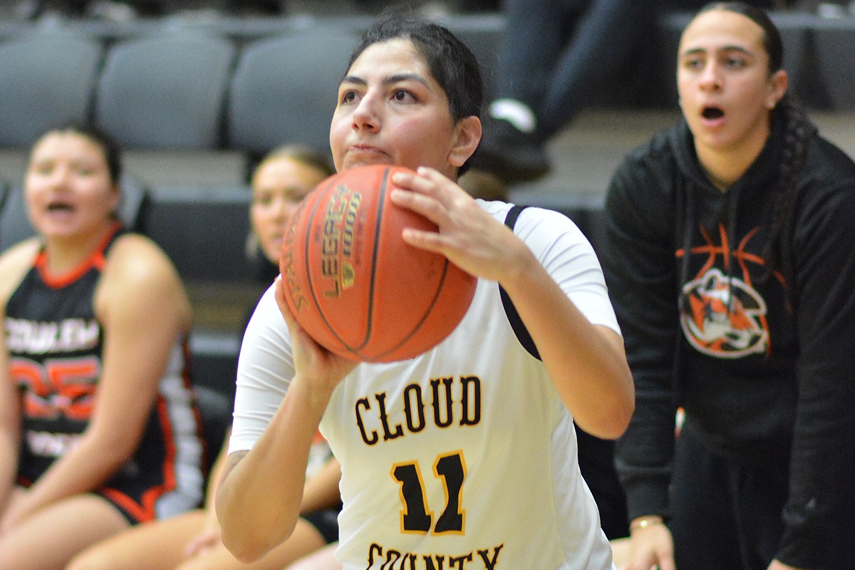 Lauren Marron Three-Pointer vs Cowley College - 2026