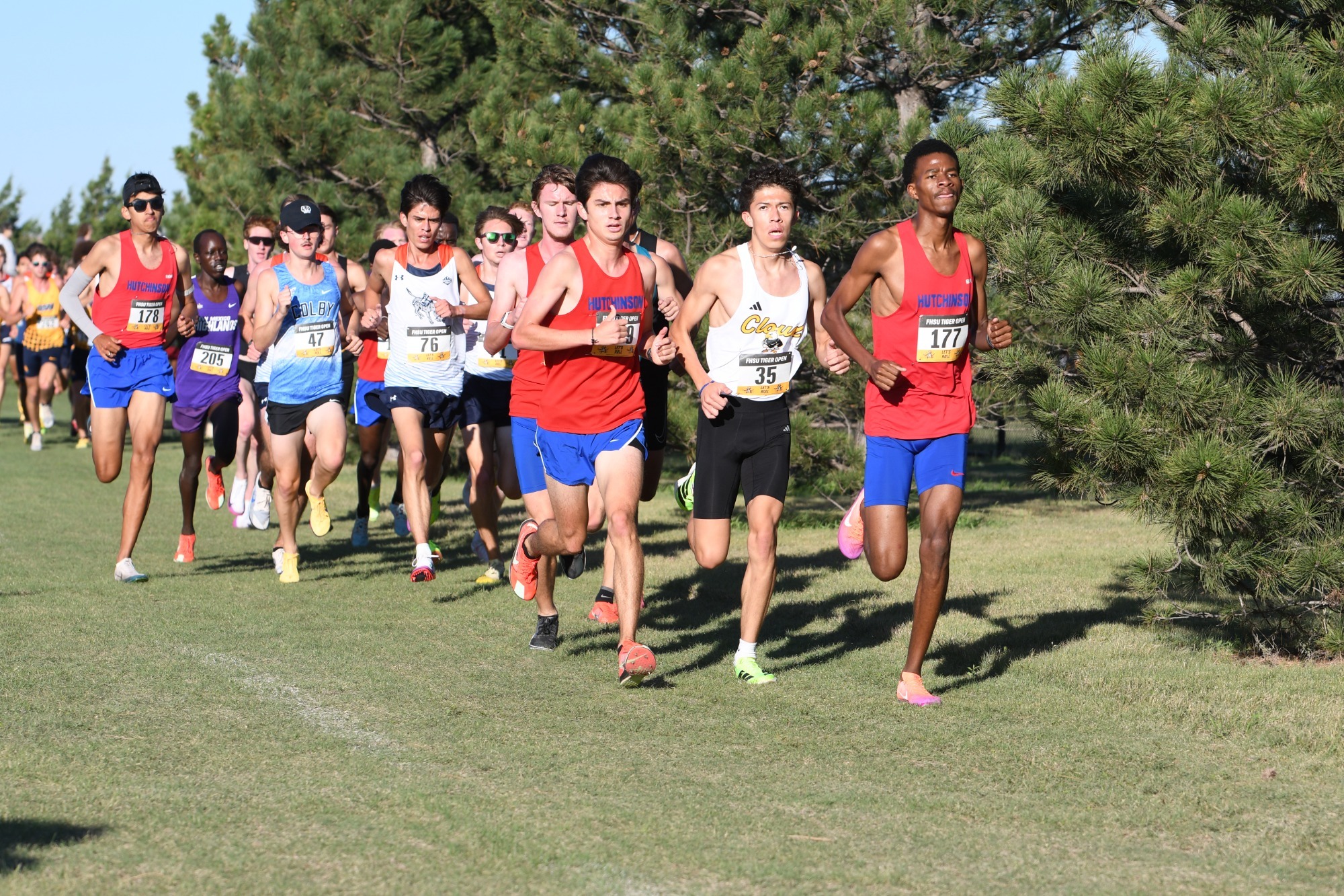 Santiago Del Moral Running at FHSU Tiger Open 2026