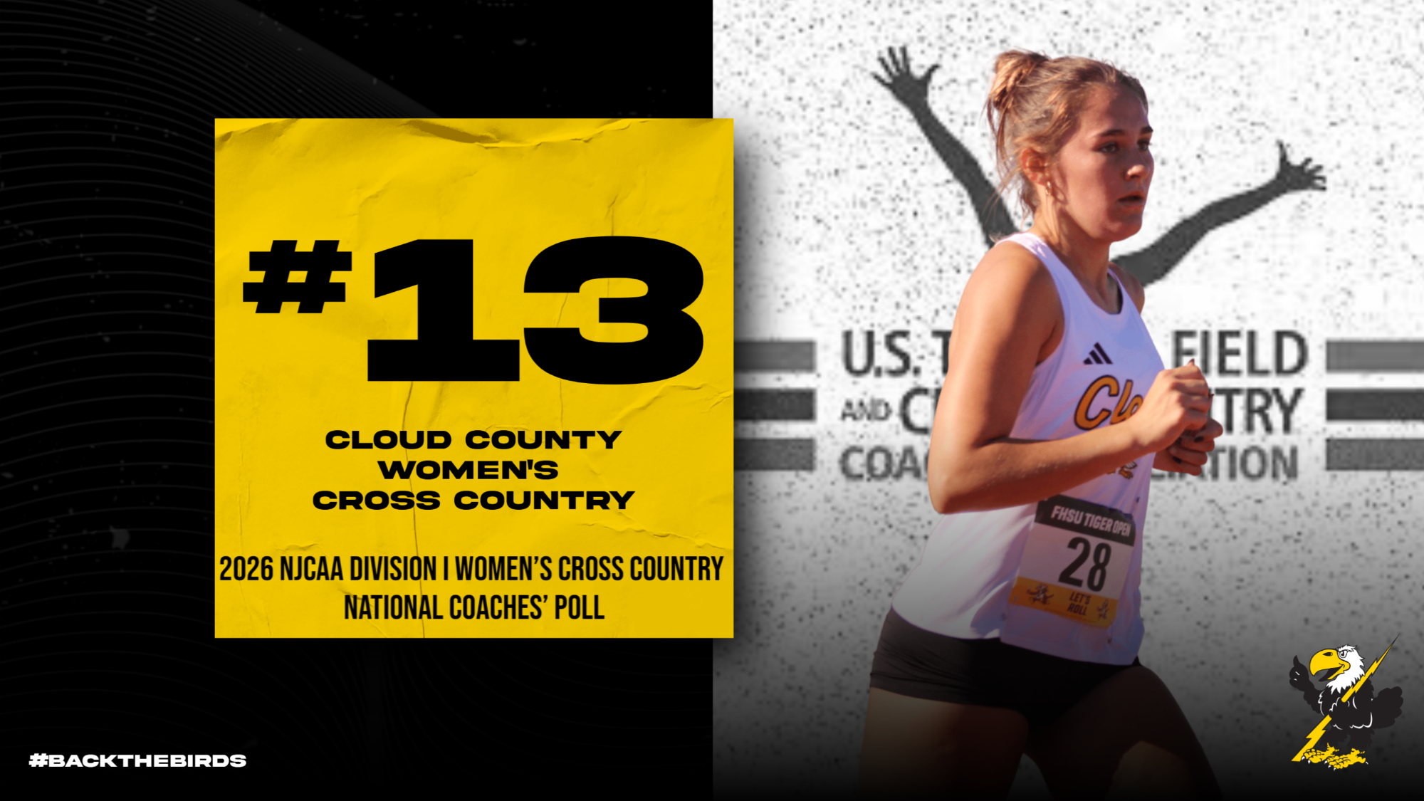  Cloud County Women's Cross Country - 2026 NJCAA DI Women’s Cross Country National Coaches’ Poll – Week 3