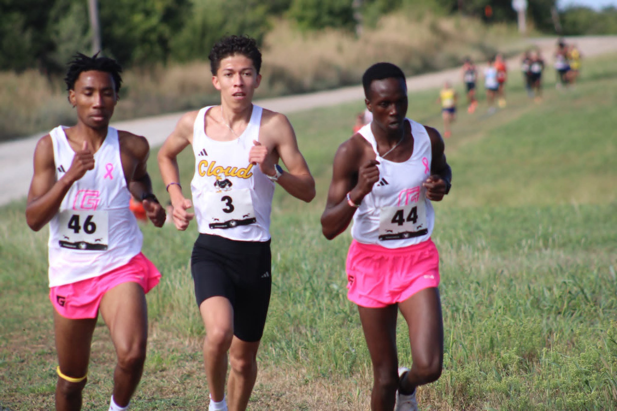 Santiago Del Moral Running at Tiger Ambush XC Open 