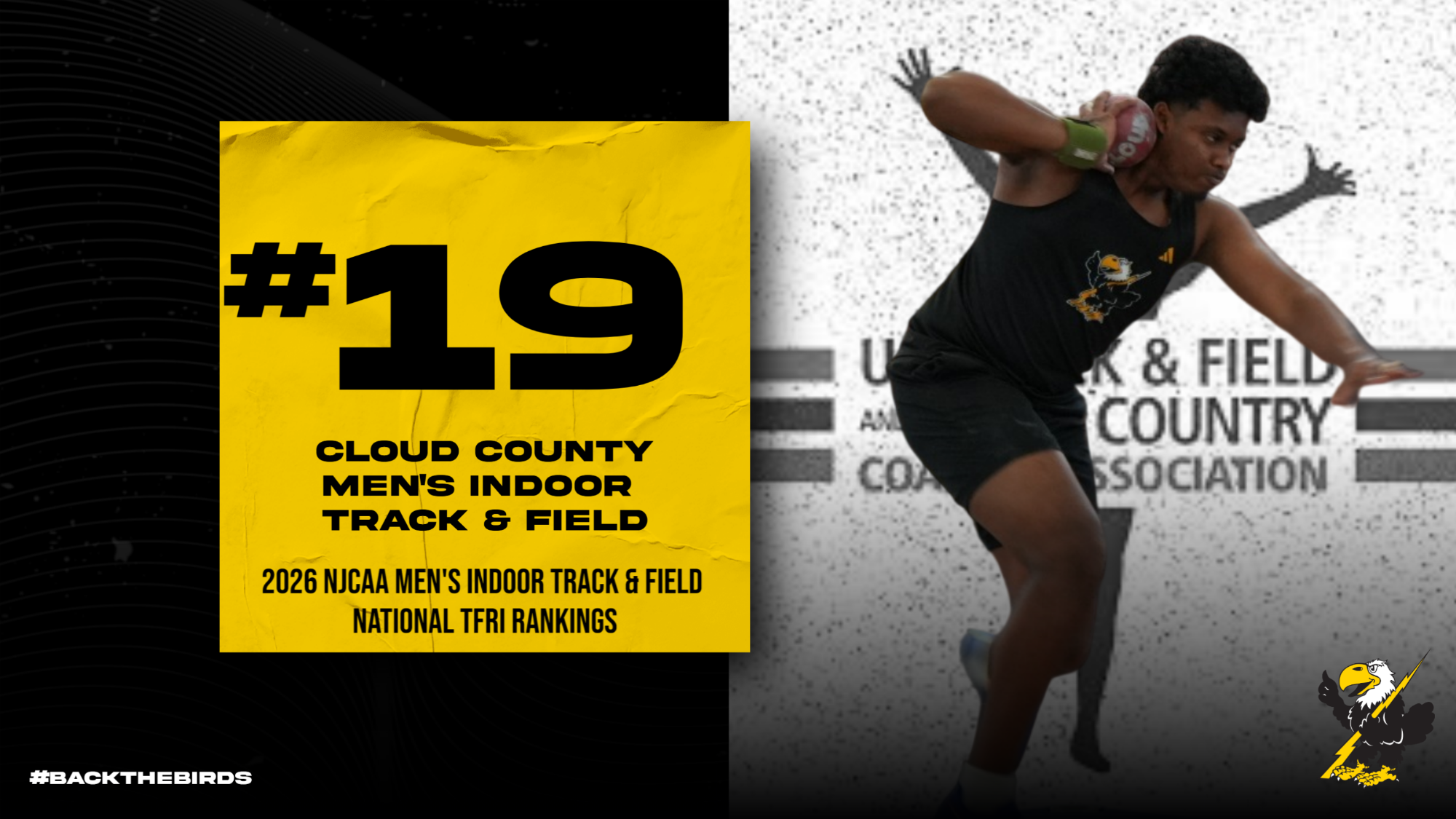 Cloud County Men's Track & Field Team - USTFCCCA TFRI - Indoor Checkpoint No. 4