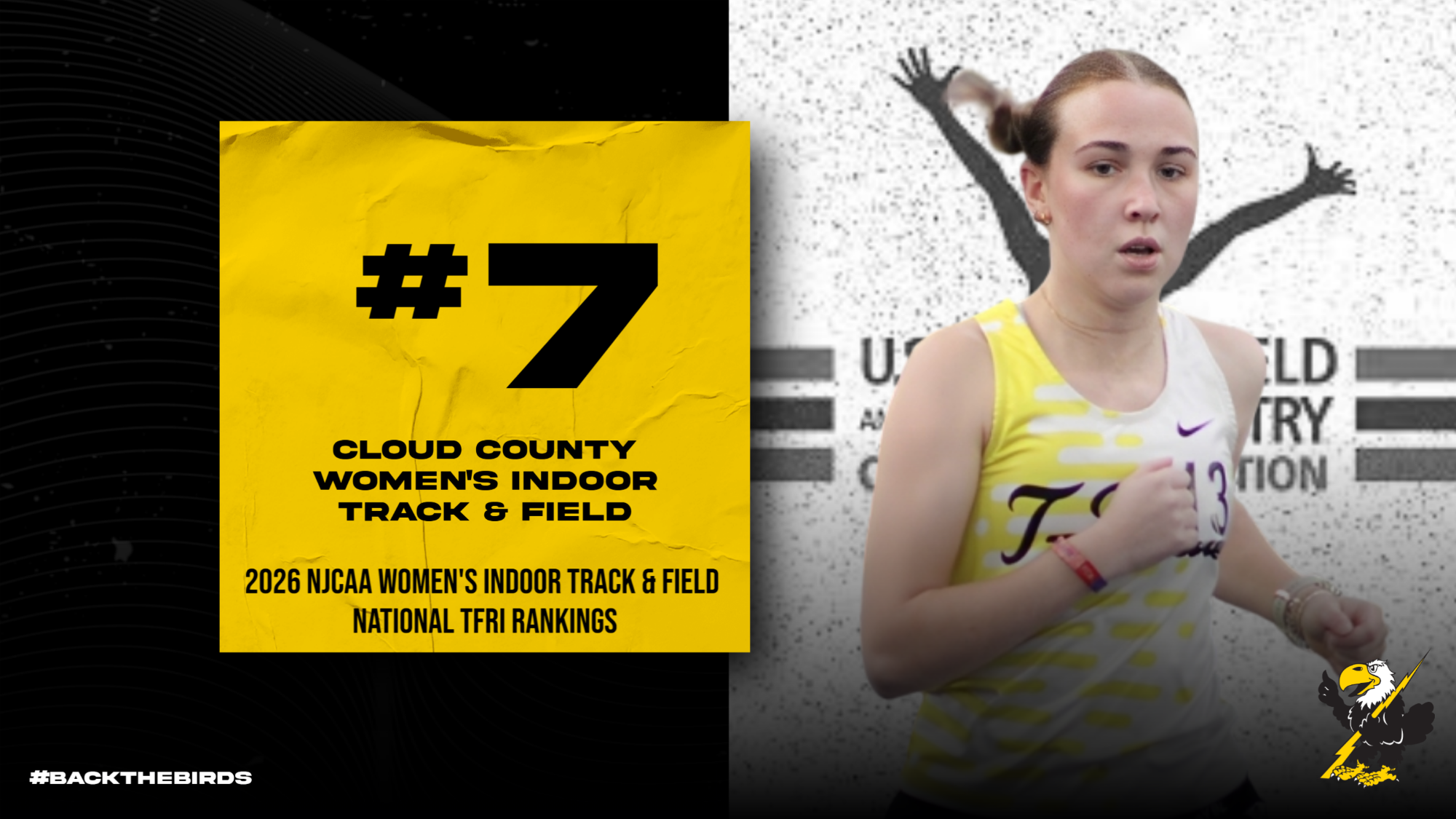 Cloud County Women's Track & Field Team - USTFCCCA TFRI - Indoor Checkpoint No. 4