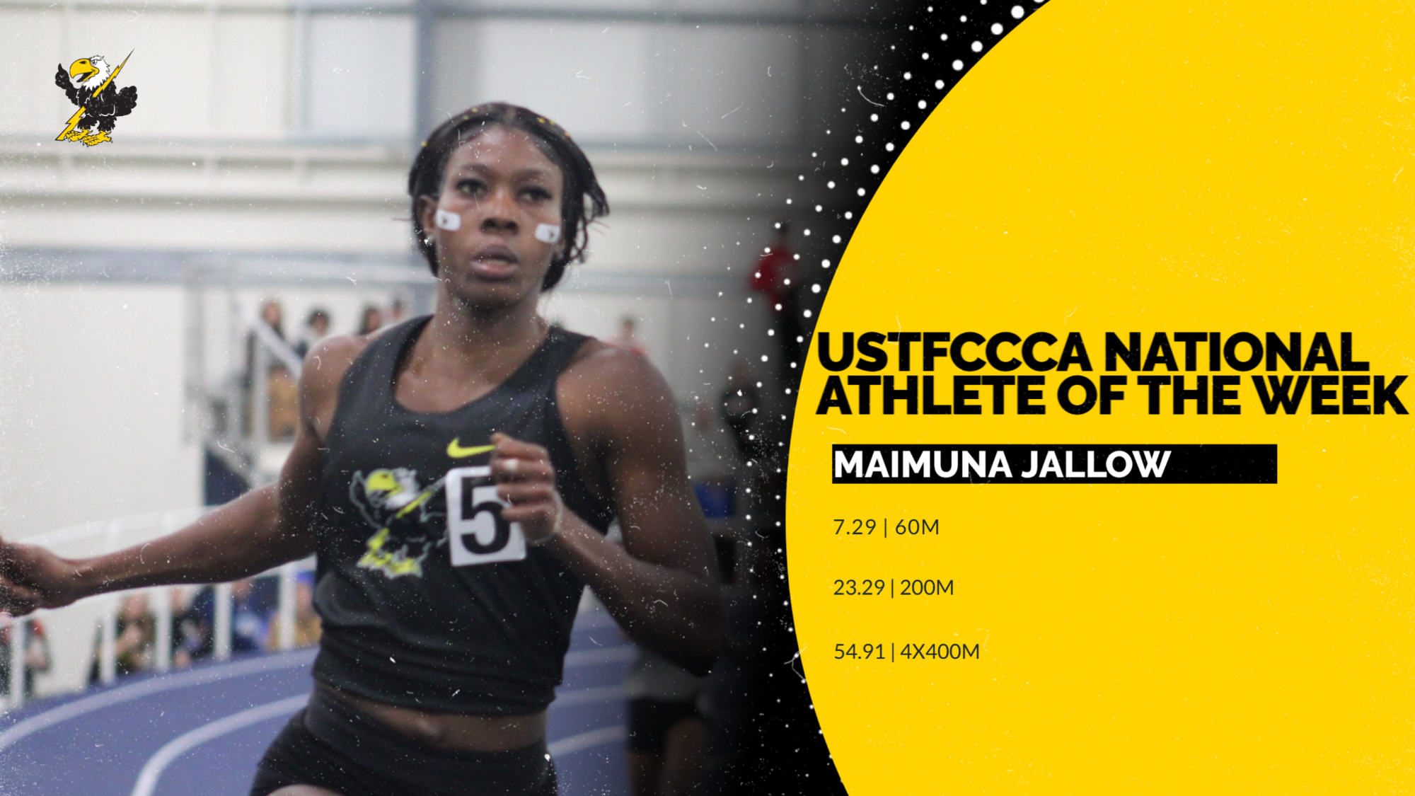 Maimuna Jallow - USTFCCCA National Athlete of the Week
