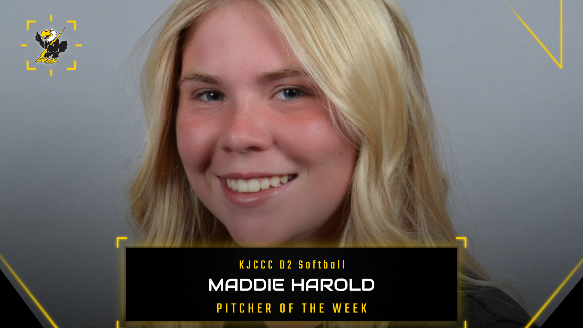 Maddie Harold - KJCCC D2 Pitcher of the Week