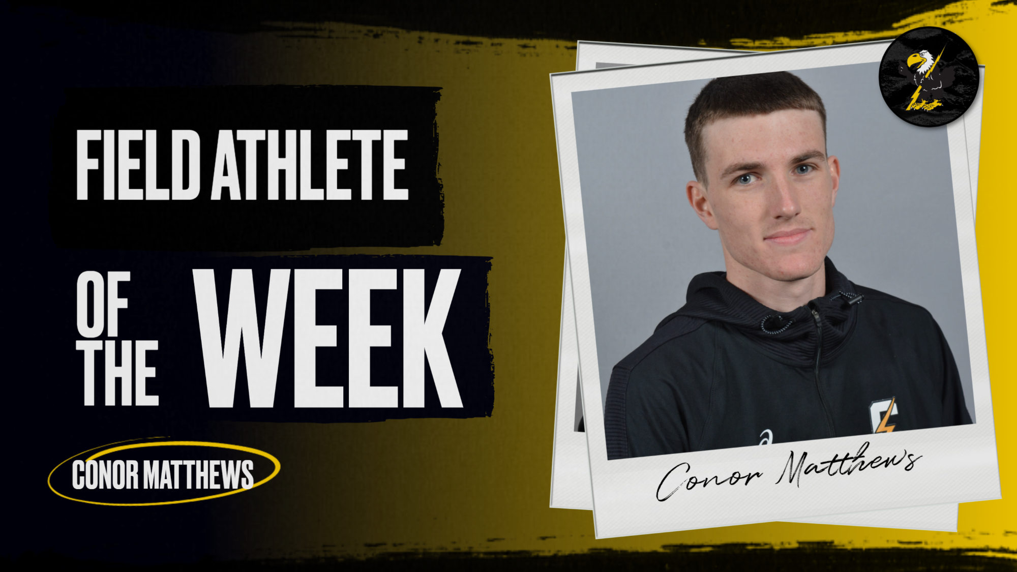 Conor Matthews - KJCCC Men's Outdoor Field Athlete of the Week