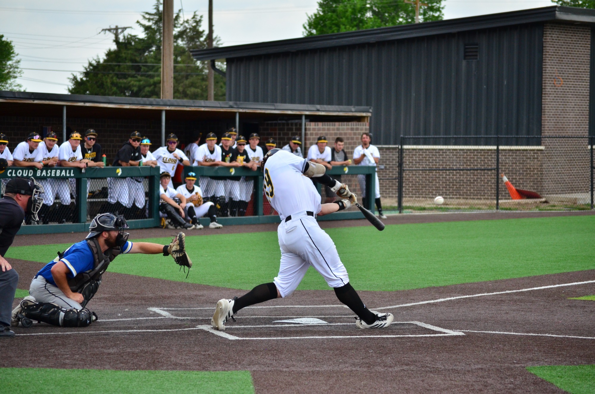 Luke Clayton Home Run vs Barton - 2026