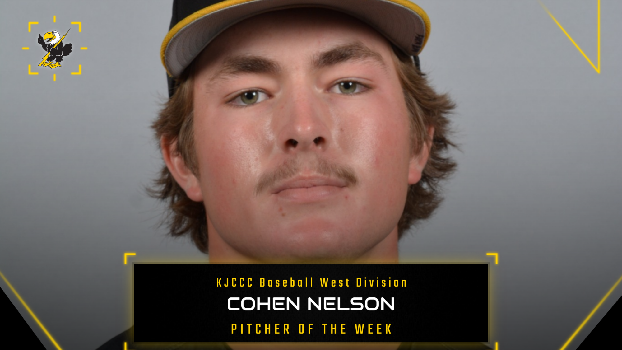 Cohen Nelson - KJCCC West Division Pitcher of the Week