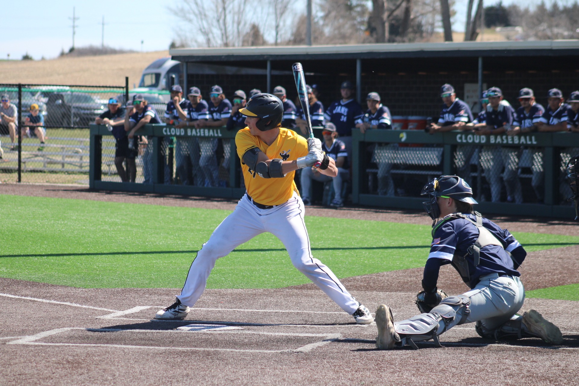Simon Baker Batting vs Colby - 2026
