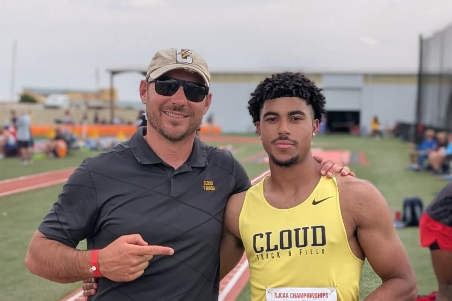 Bailey Burns Wins National Title in Long Jump
