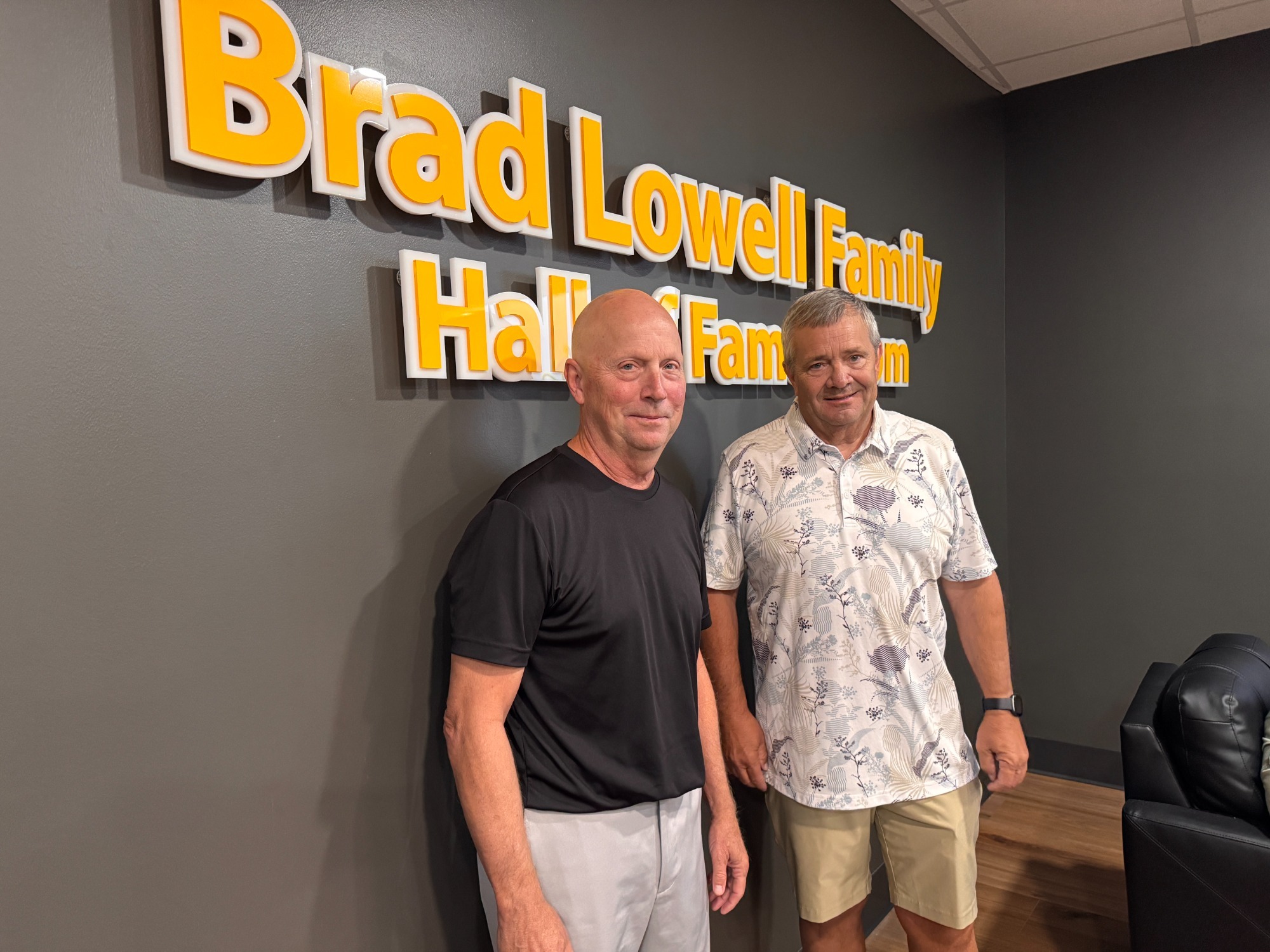 Unveiling of the New Brad Lowell Family Hall of Fame Room