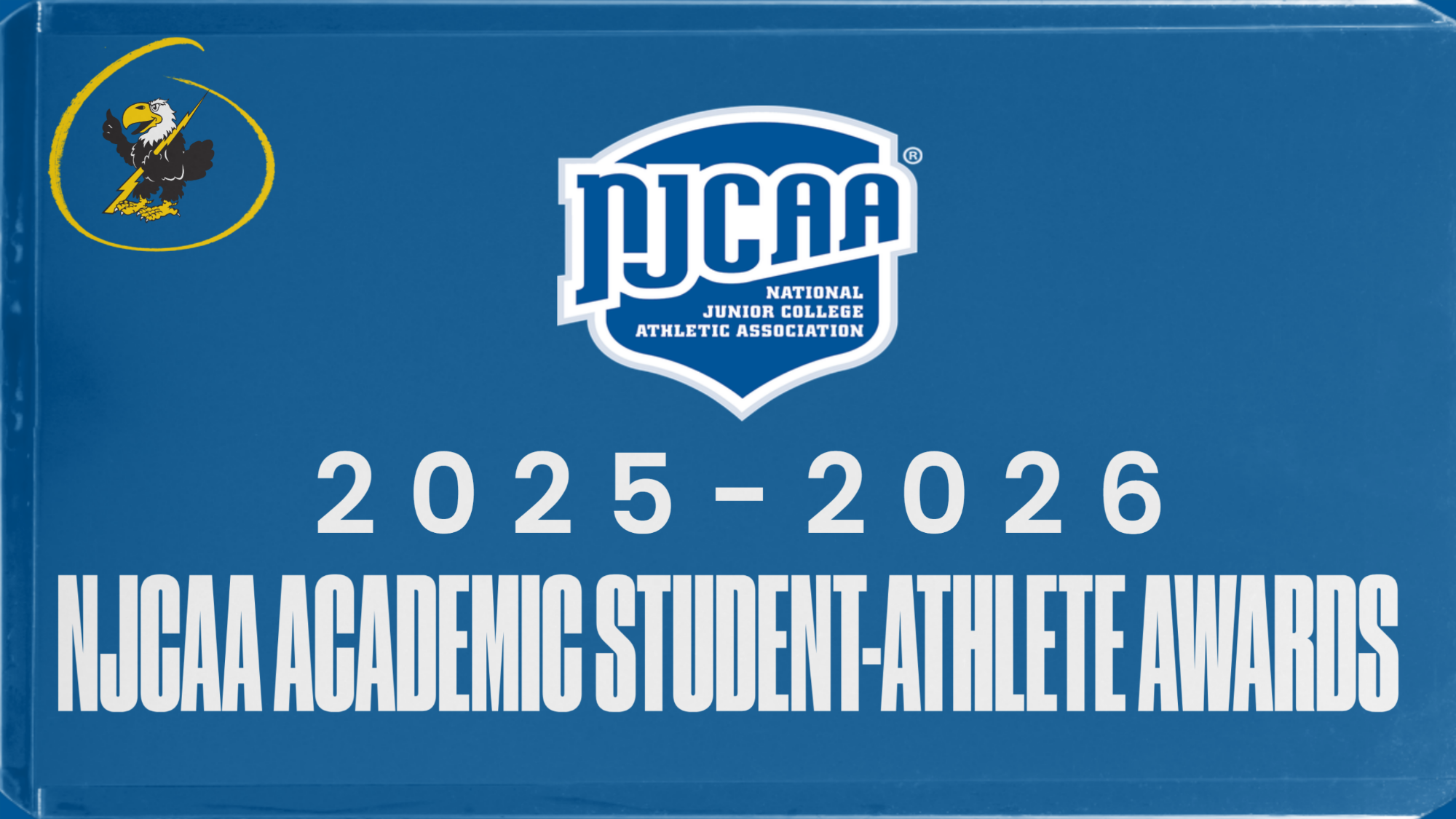 2025-2026 NJCAA Academic Student-Athlete Awards