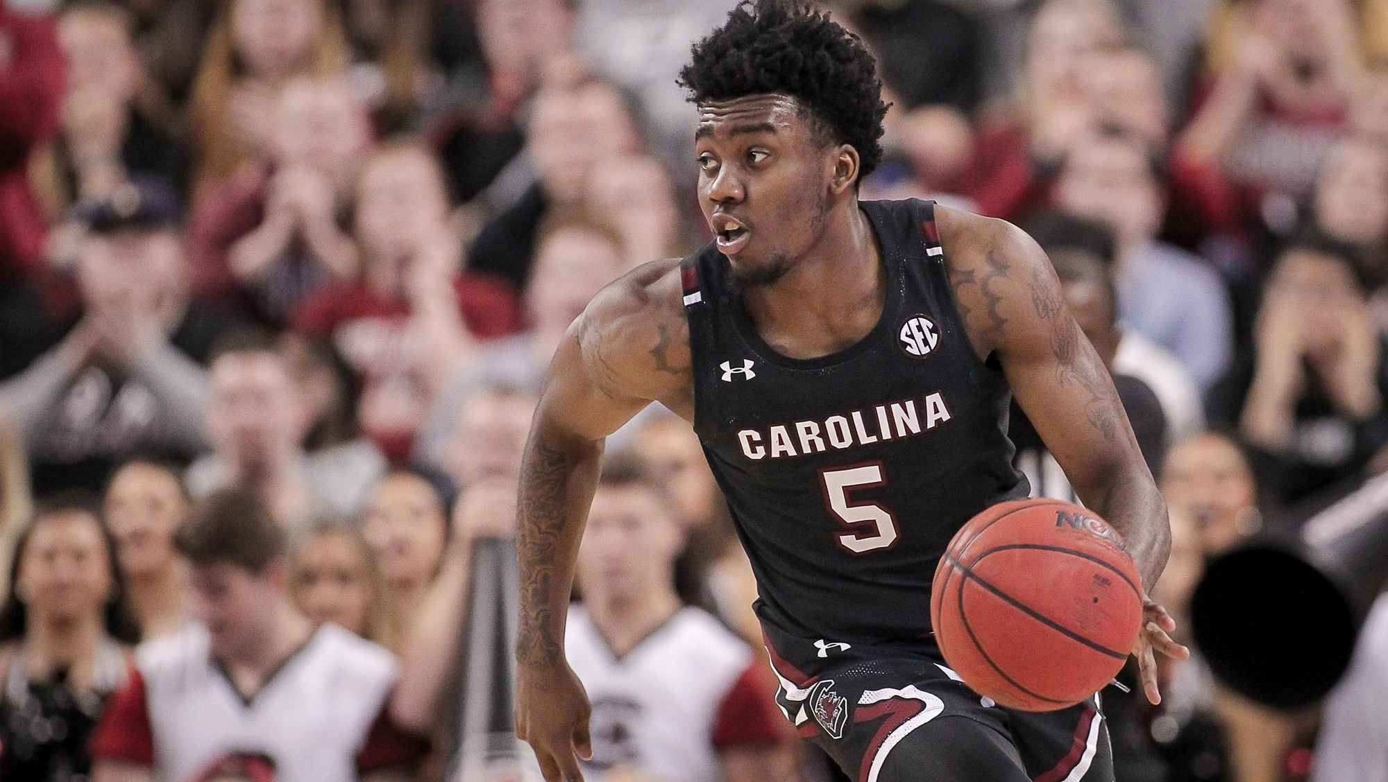 Jermaine Couisnard Men's Basketball University of South Carolina