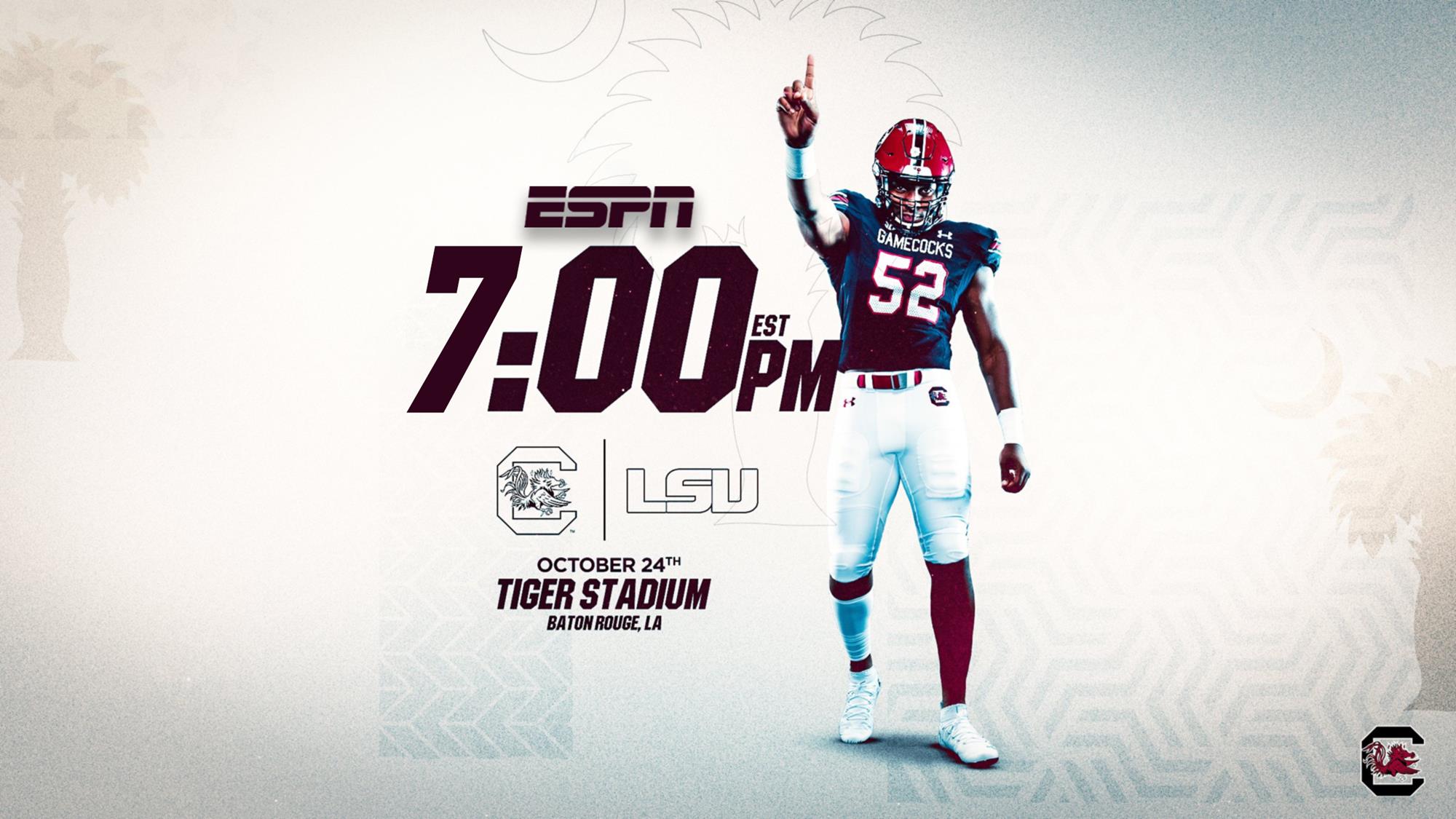 Louisiana Saturday Night Gamecocks Head To Lsu University Of South Carolina Athletics Louisiana Saturday Night Gamecocks Head To Lsu University Of South Carolina Athletics