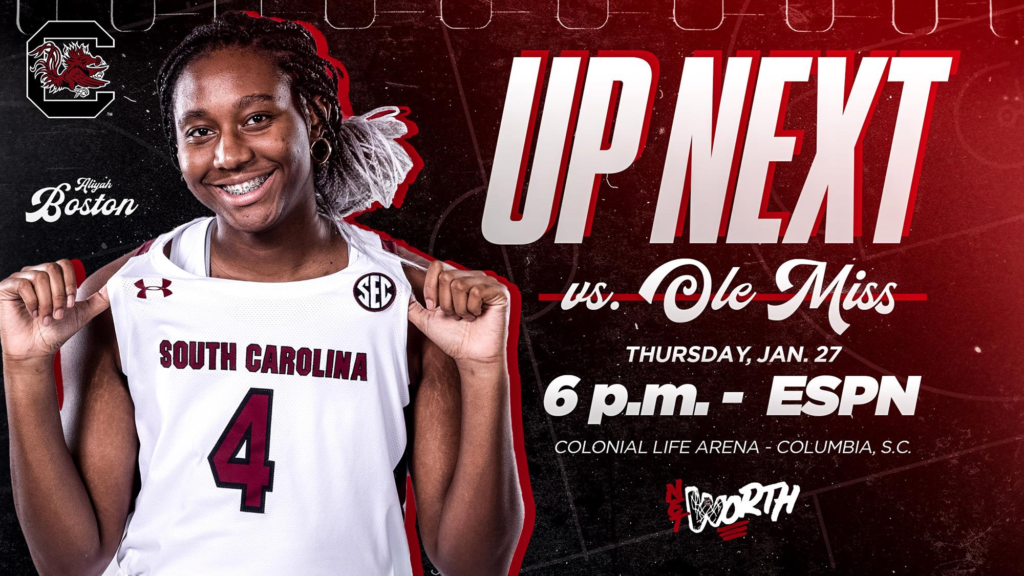 Battle for SEC Position Thursday Night University of