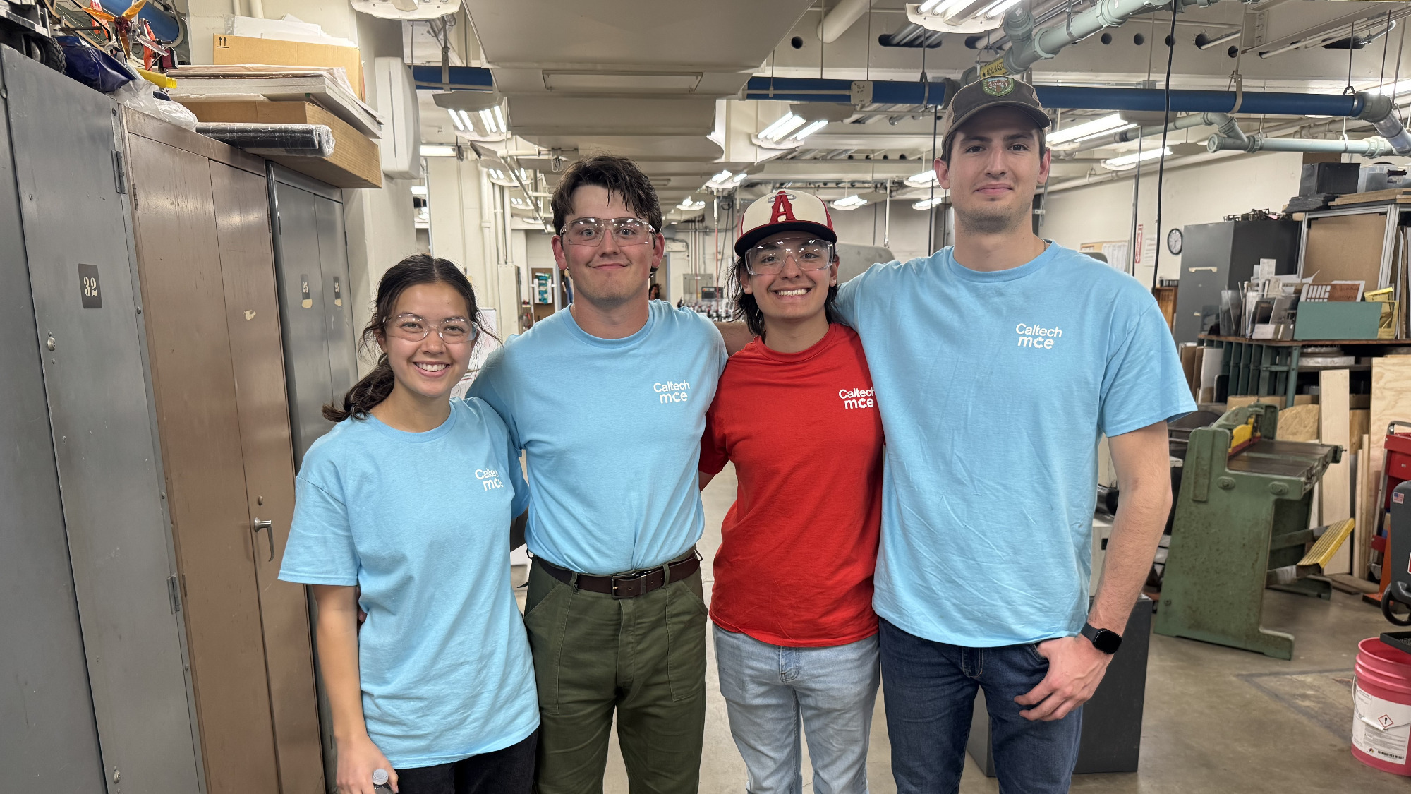 Kyla Cook, Aidan Hamner, Jacob Alderete, and Bram Schork