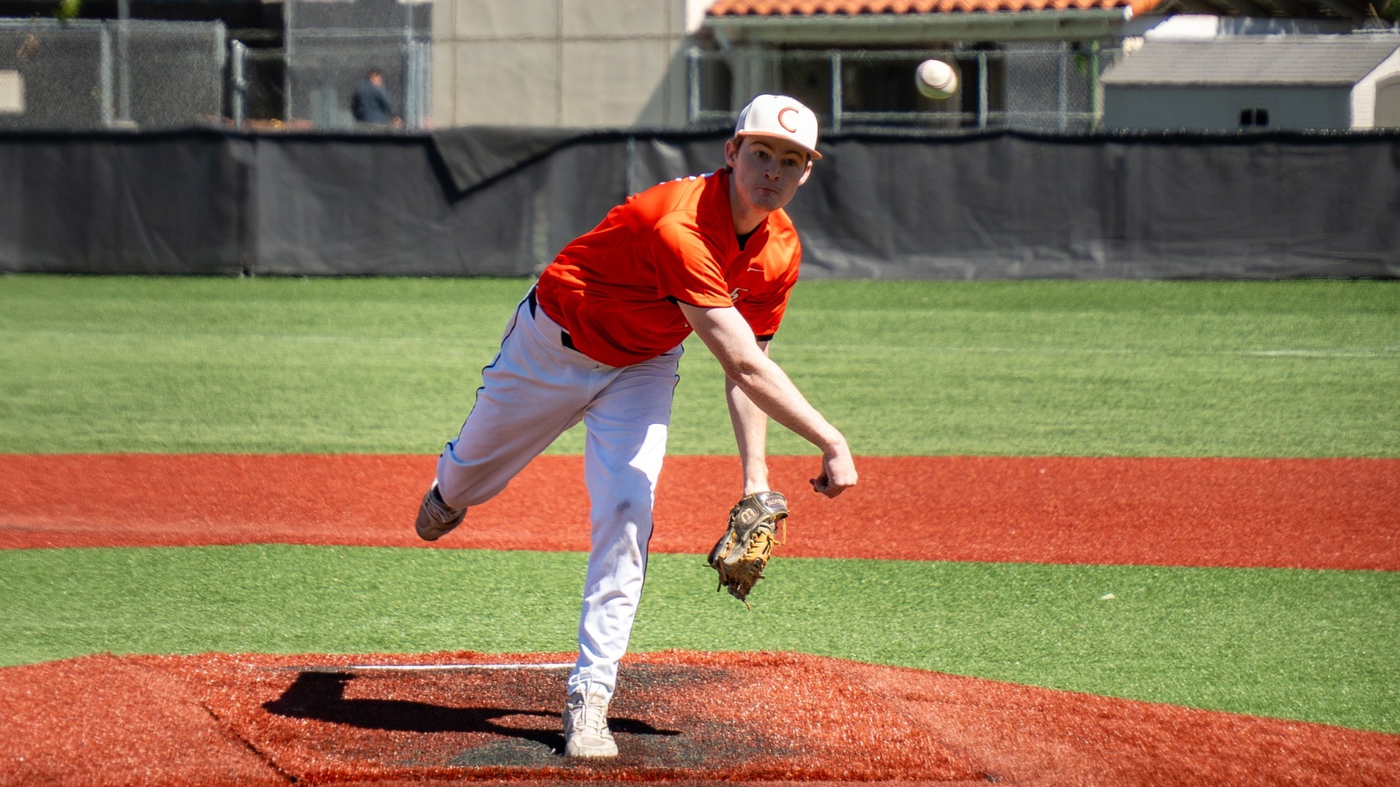 Brendan Flaherty pitching