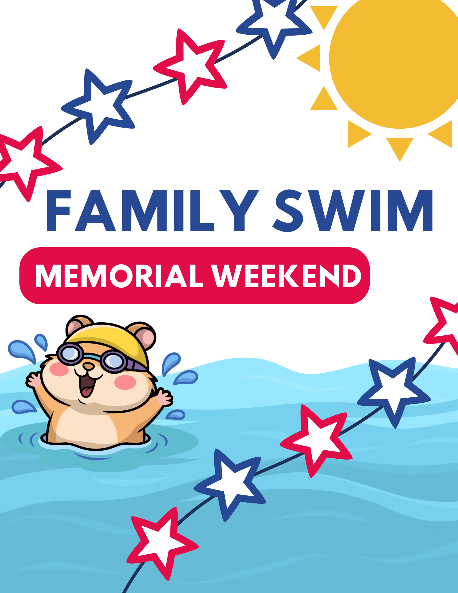 Family Swim Memorial weekend 