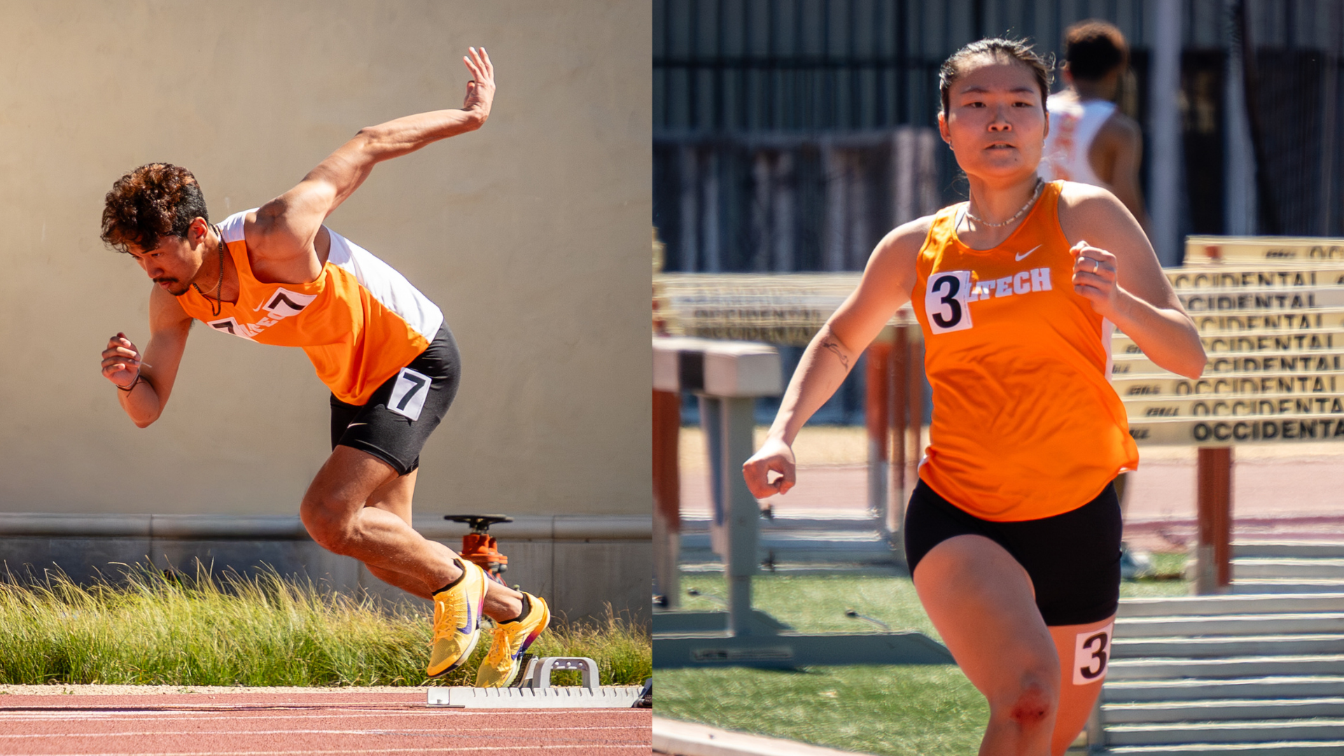 Brady Akau and Danielle Yang