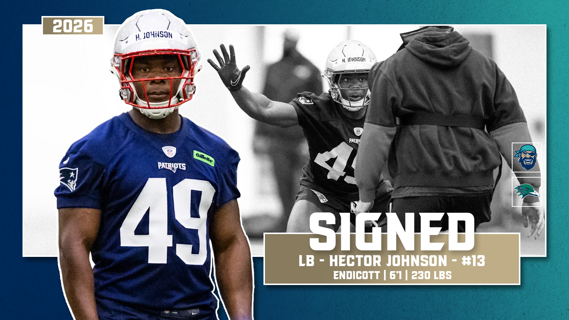 2026 Signed Hector Johnson