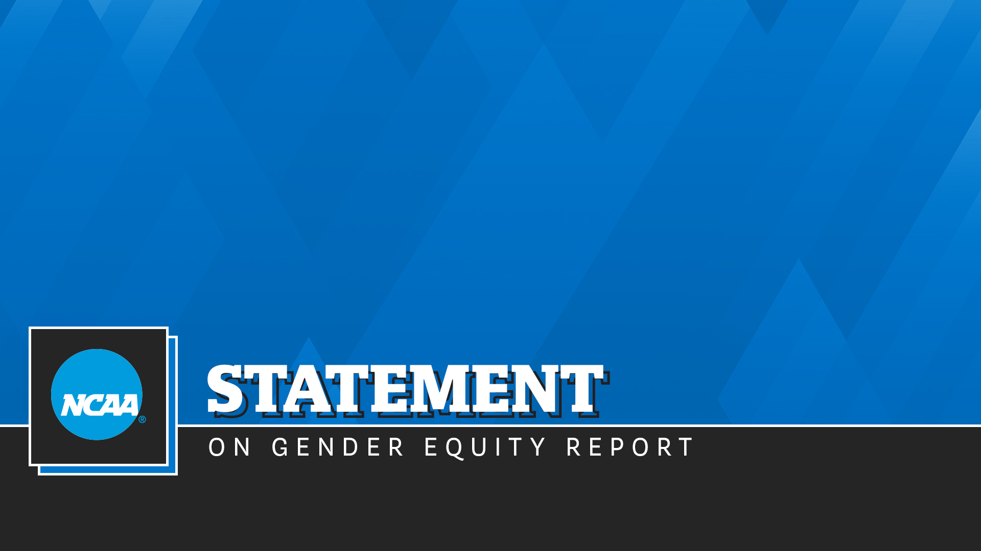 BoG Statement on Gender Equity
