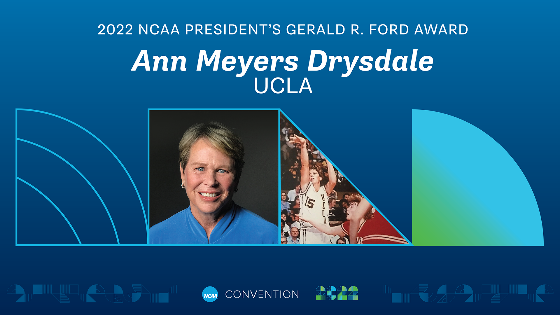 2022 Gerald R. Ford Award winner Ann Meyers Drysdale