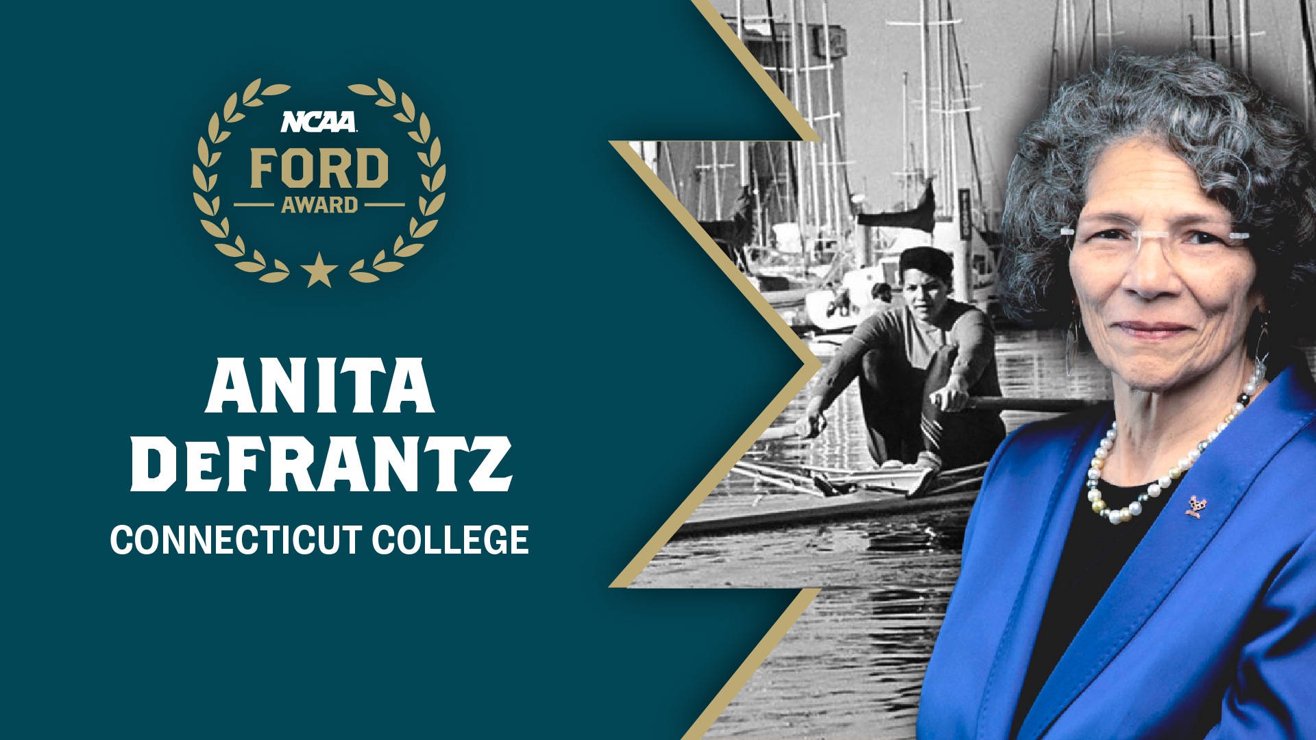 NCAA President’s Gerald R. Ford Award Winner: Anita DeFrantz 