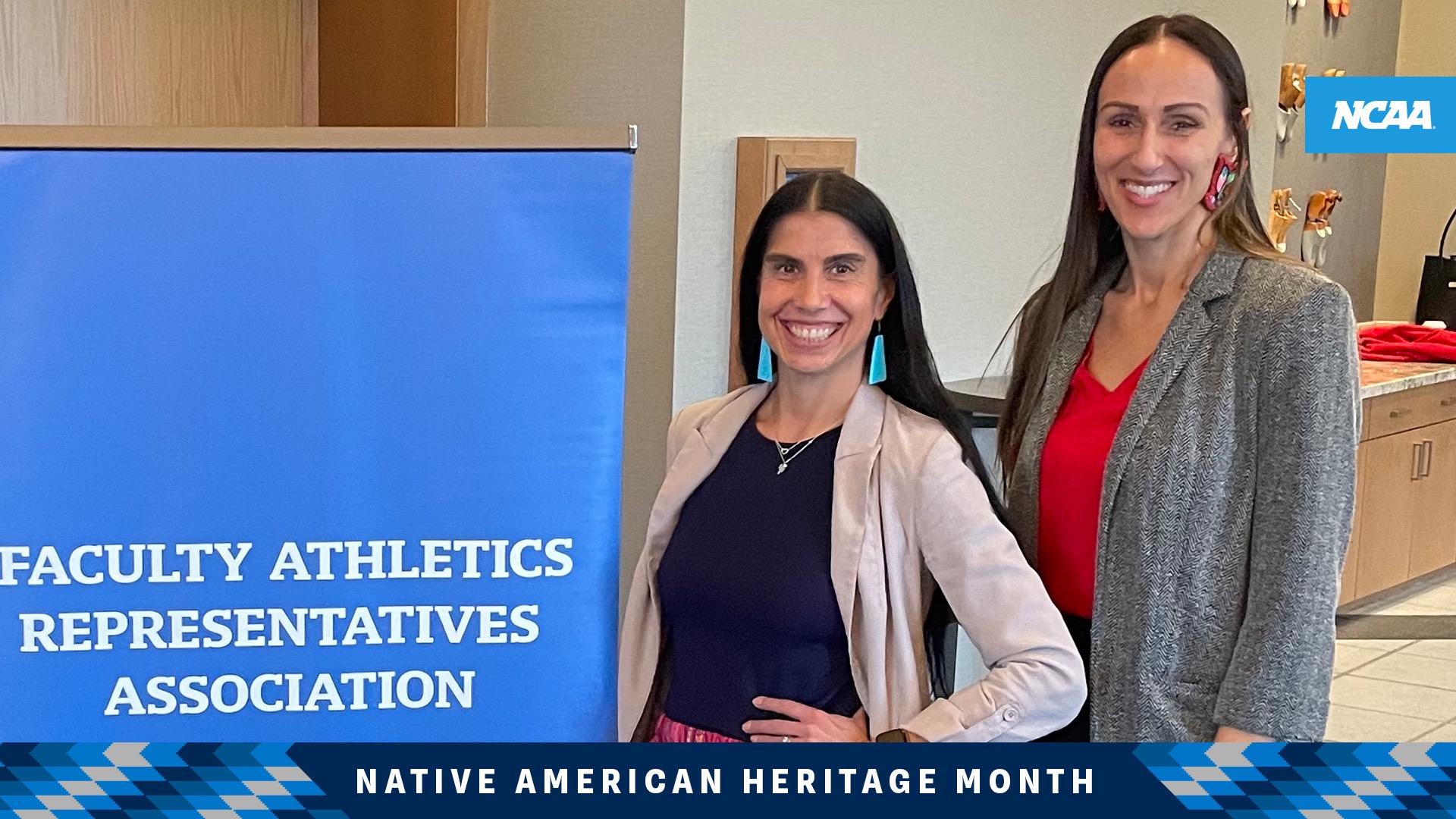Community shapes Alisse Ali-Joseph and Nicole Been’s sisterhood and their desire to create spaces for Native American student-athletes. (Photo courtesy of Nicole Been)