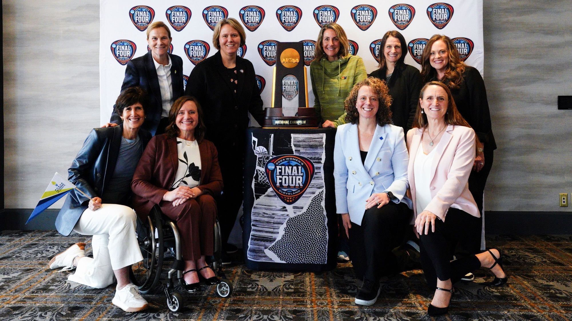 CLEVELAND, OHIO - APRIL 4: Women’s Sports Leadership VIP Summit at the 2024 NCAA Women's Basketball Final Four at Key Tower on April 4, 2024 in Cleveland, Ohio. (Photo by Ethan Mito/NCAA Photos via Getty Images)