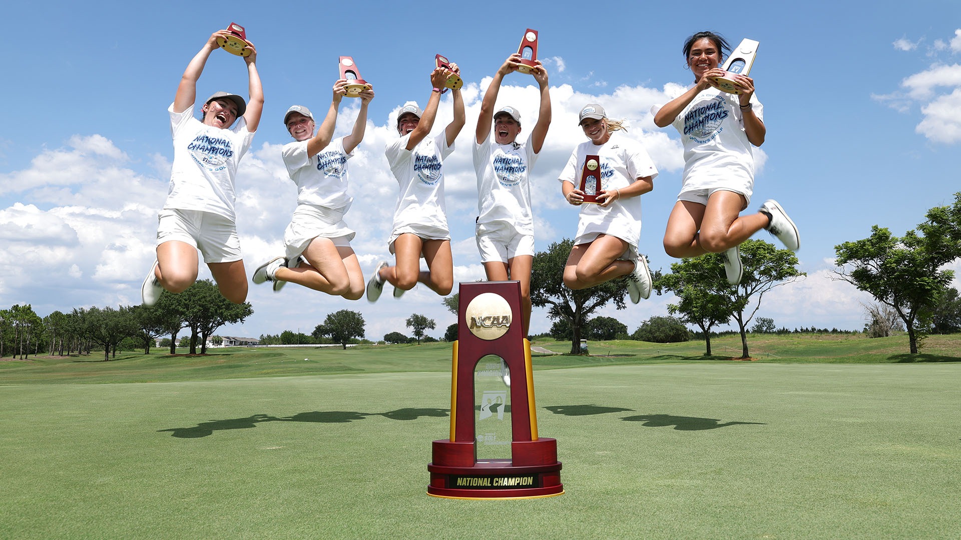 WINTER GARDEN, FLORIDA - MAY 25: University of Indianapolis Greyhounds beat the St. Mary’s Rattlers during the Division II Women’s Match Play Golf Championship on May 25, 2024 in Winter Garden, Florida. (Photo by Kevin Kolczynski/NCAA Photos via Getty Images)