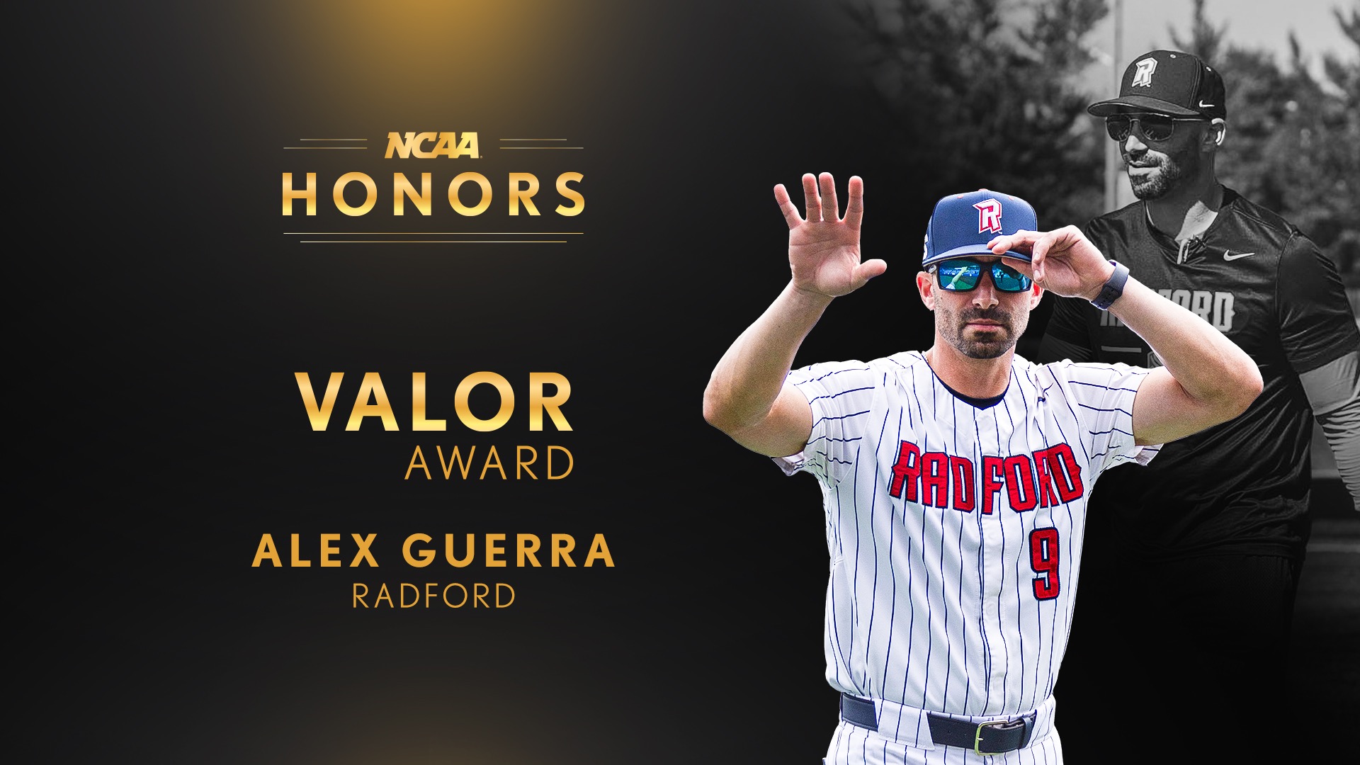 2026 Award of Valor: Alex Guerra, Radford