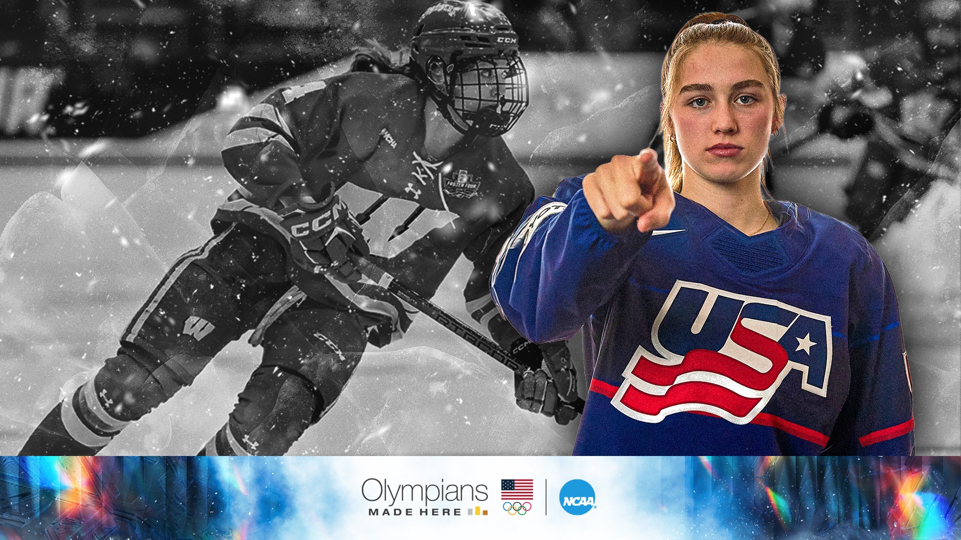Caroline ‘KK’ Harvey juggled Wisconsin ice hockey and Team USA before Milan Cortina Olympics