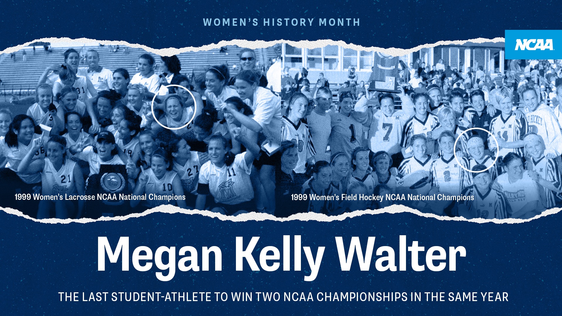 How Maryland’s Megan Kelly Walter became a champion in two NCAA sports