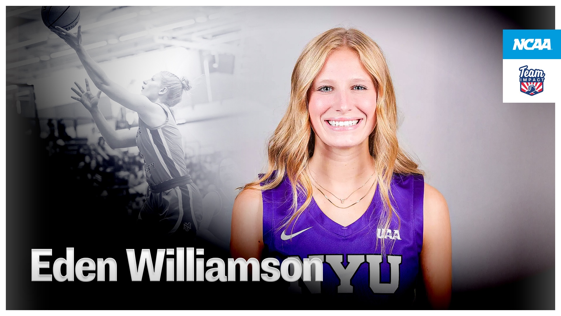 NYU women’s basketball’s Eden Williamson finds perspective through Team IMPACT