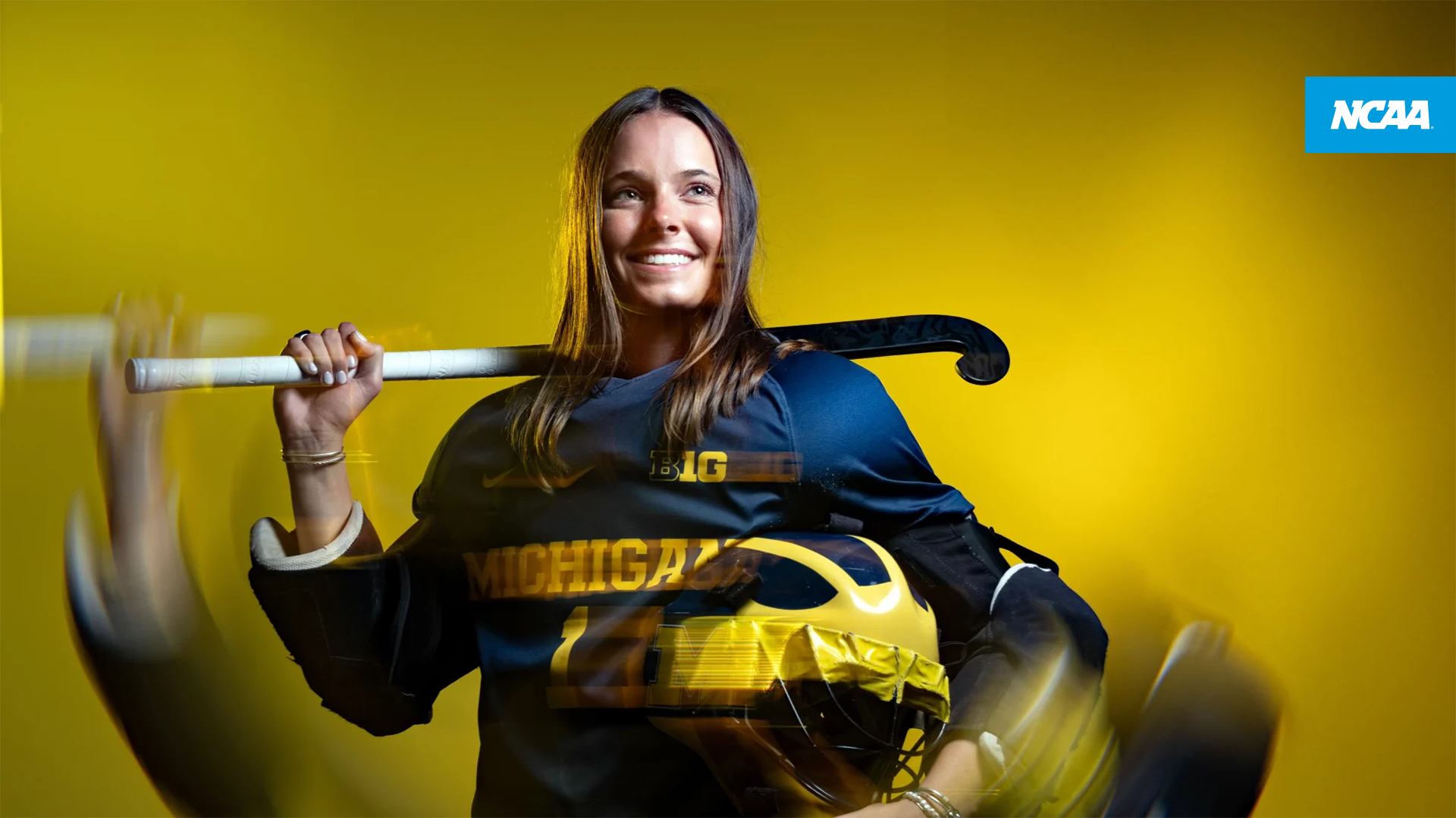 Michigan field hockey’s Caylie McMahon defied paralysis — now running Boston Marathon