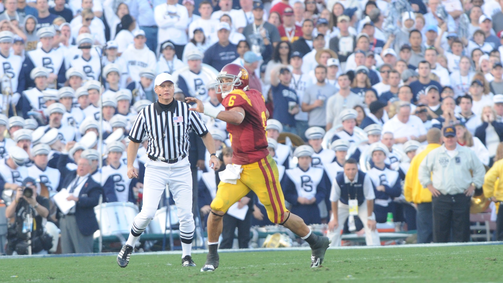 Steve Shaw at the Rose Bowl