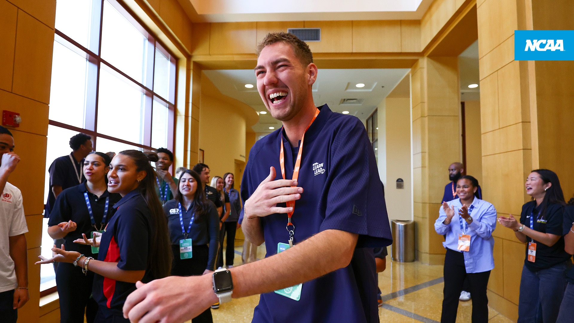 Former student-athlete Tyler Schnaible is paying it forward as a facilitator for NCAA leadership development programs