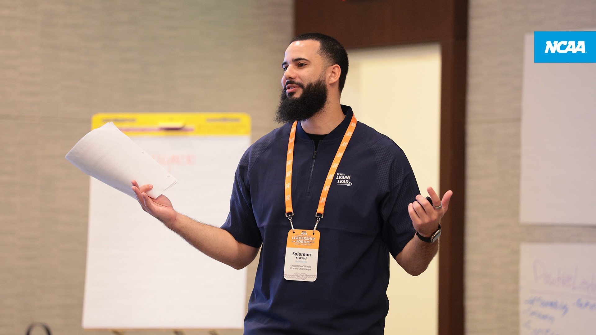 Illinois’ Solomon Siskind pays it forward by helping student-athletes prepare for what’s next