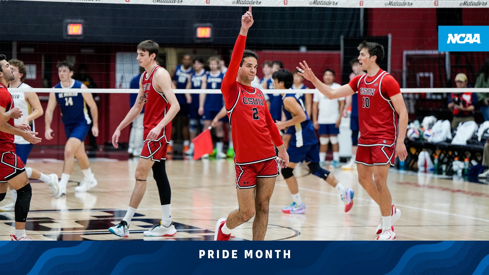 CSUN volleyball’s Jordan Lucas is playing his truth out loud