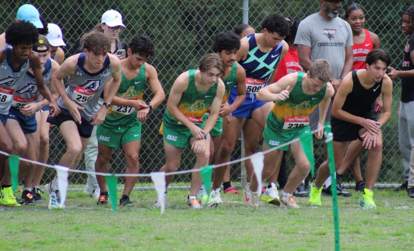 ABAC men's cross country competes