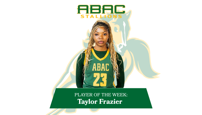 Taylor Frazier Player of the Week
