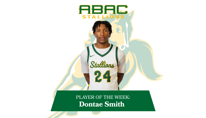 Dontae Smith Player of the Week