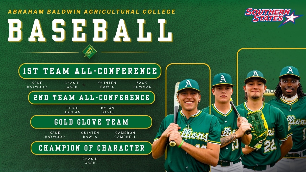 ABAC baseball SSAC award winners for 2026
